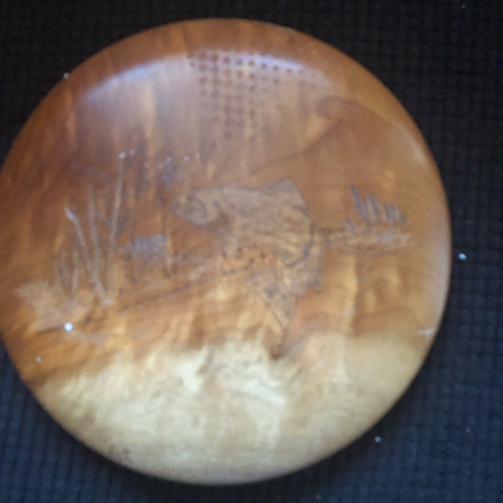 🌴4-sale Carved Wilderness Wood Plaque- 663 $35 or $30 w/offer